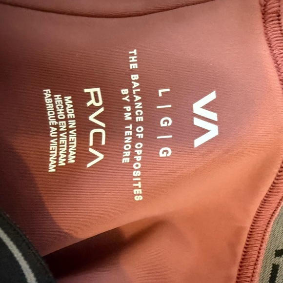 RVCA Women's Mauve / Dusty Pink Swim Booty Shorts - Picture 7 of 10